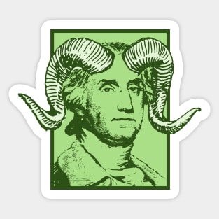 George Washington - Number One Sticker